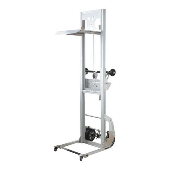 Picture of Mini Aluminium Hand Stacker Lifter Trolley 90kg 1.5m