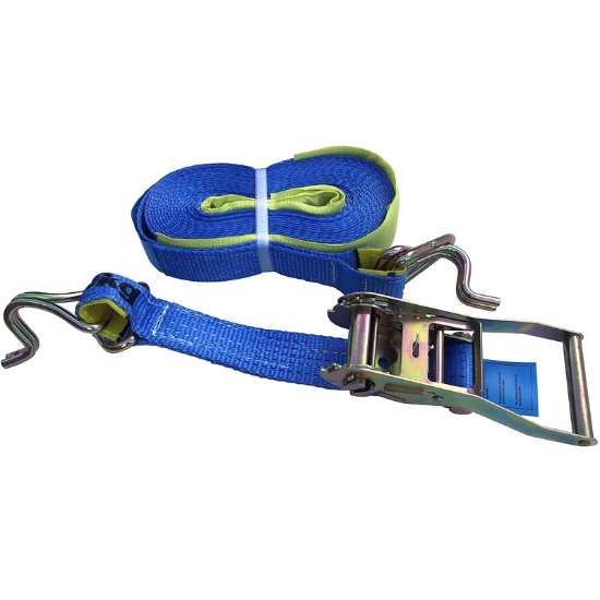 Picture of Bulk Quantity Heavy Ratchet Straps 1.5T 35mm x 6m - 50 Quantity