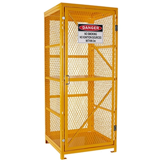 LPG Gas Storage Cage for 8 x Forklift LPG Cylinders