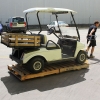 Picture of Double Length 2400mm 1500kg Powder Coated Pallet Jack