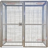 Picture of Wire Mesh Storage Cage Large With Back
