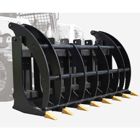 Picture of Himac Heavy-Duty Skid Steer Claw Grapple 2100mm CG21UN