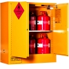 Picture of 160L Flammable Goods Cabinet - 2 Door 2 Shelf