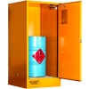 Picture of 205L Flammable Goods Cabinet - 1 Door Roller Set Shelf