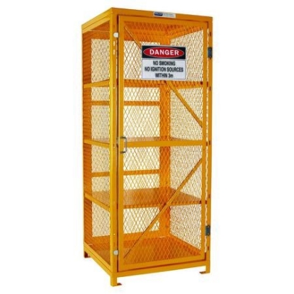 Aerosol Storage Cage - 400 Can Capacity - Flat Packed